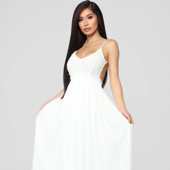 Fashion Nova Dresses & Skirts - Ancient Rome Dress - White